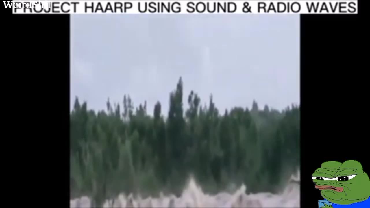 EXPERIMENT CONDUCTED BY HAARP ON A LAKE IN ALASKA