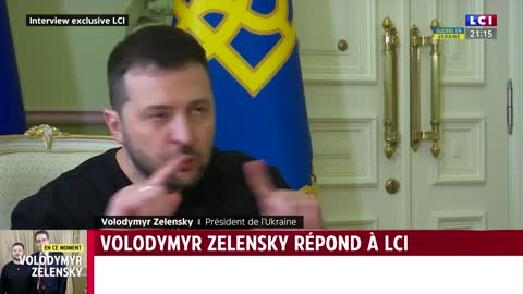 Q25/29 Zelensky interviewed by Rochebin 16 Dec 2022: Zelensky on solidarity, Putin's twisted reality, duplicity and his slave society