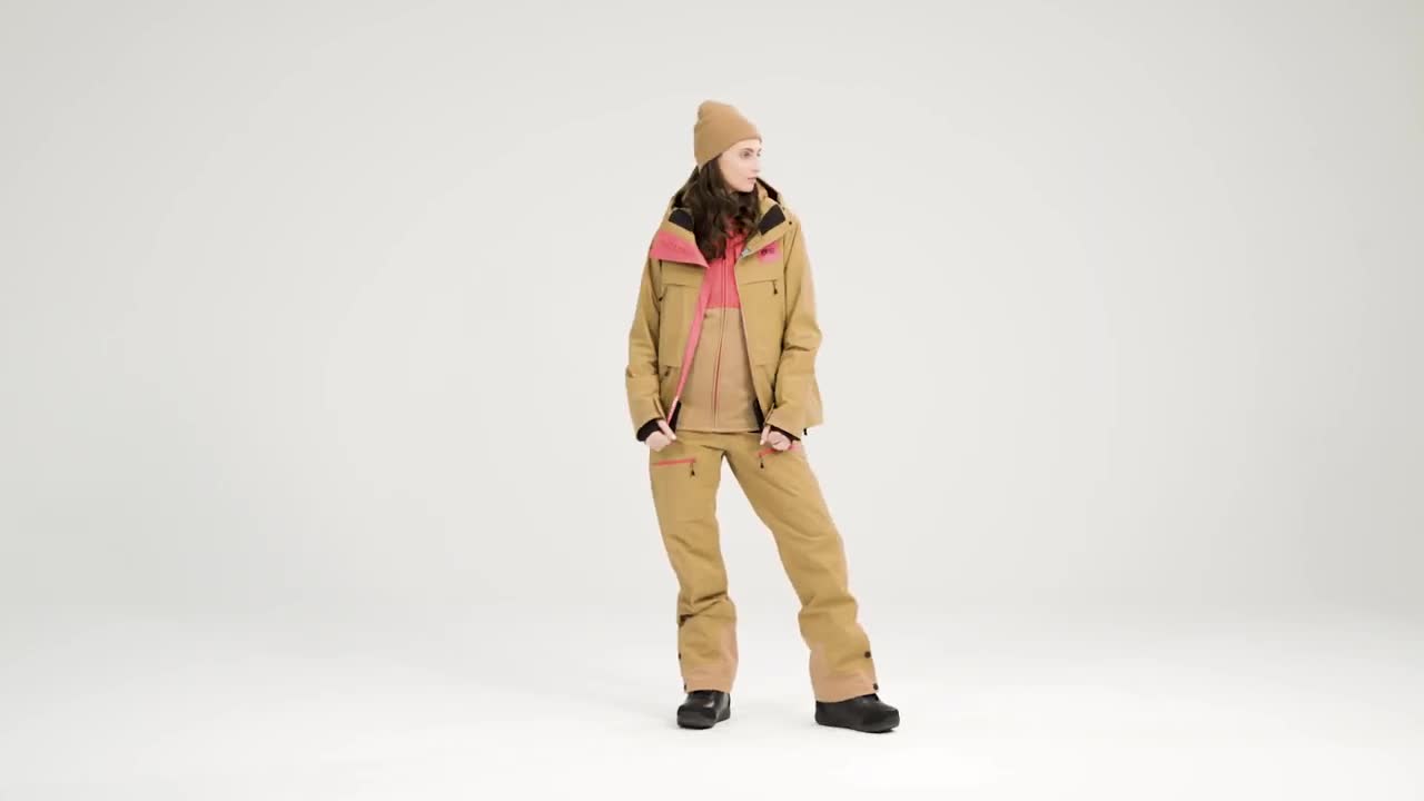 [??]ALLEA 3L XPORE JKT - DARK STONE