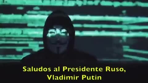 Anonymous VS Putin