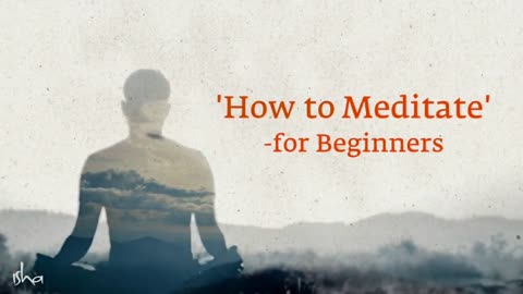Meditation for beginners