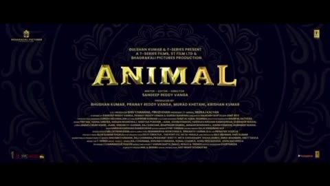 The Animal new hindi movie trailer out🔥/Ranbir kapoor /Rashika Mandanna/Anil kapoor/Boby deol