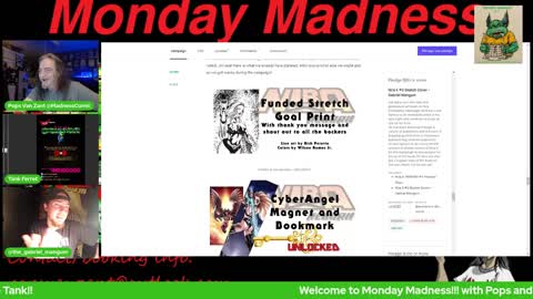 Monday Madness w/Pops & the Tank 2-21-22