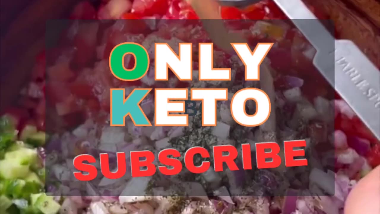 Shirazi Salad Keto Recipe for Weight Loss