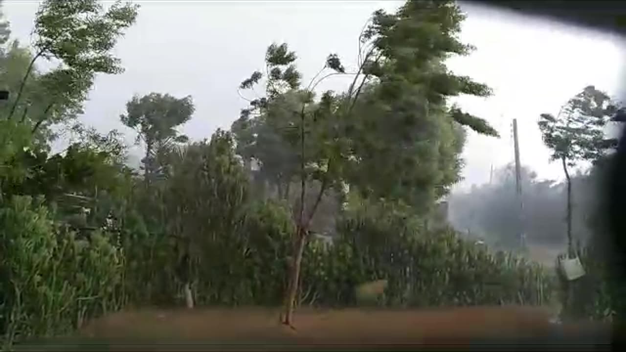 Rainy village