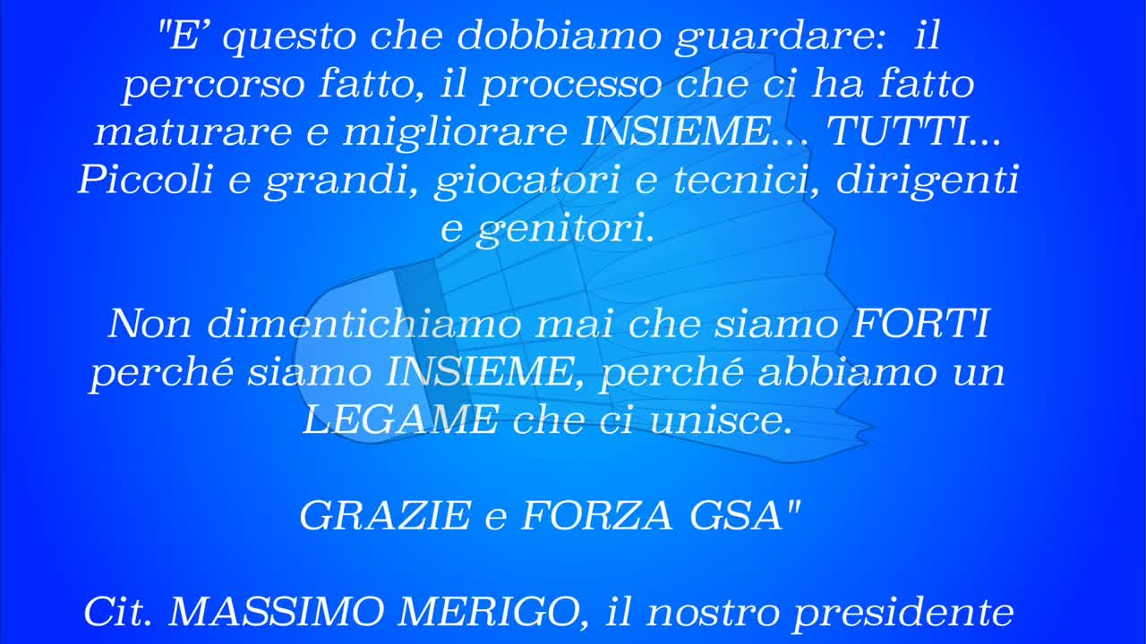 GSA Chiari Badminton: Campionati Italiani Juniores e Under di Badminton 2014