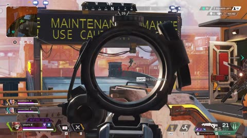 Apex Legends- fell off the map.