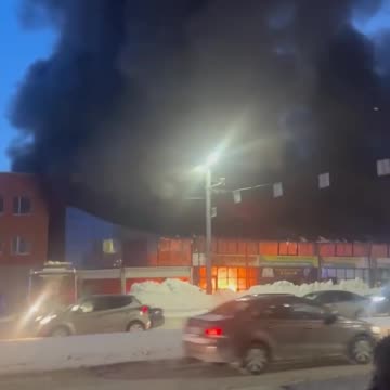 Another Burning Building in Bryansk