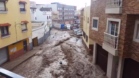 Serious Downpour Leads To Massive Flooding in Spain