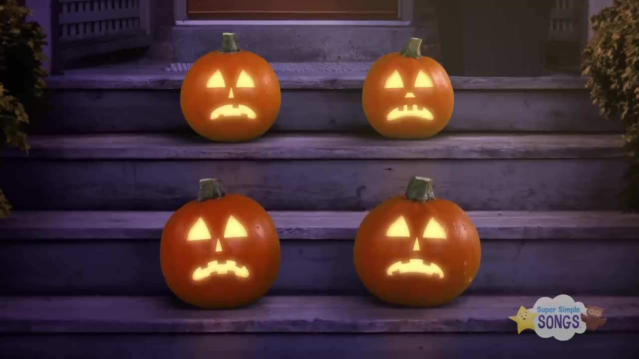 Kids Music - Five Little Pumpkins