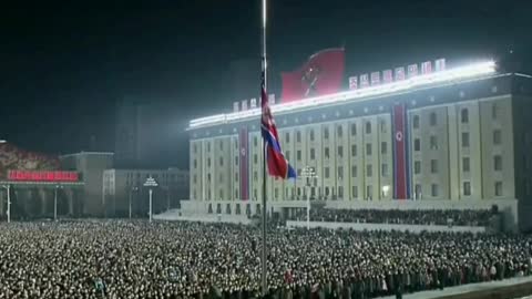 New year celebration in North korea