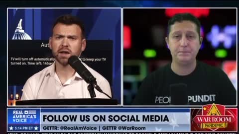 Poso running the War Room today - first up Richard Baris