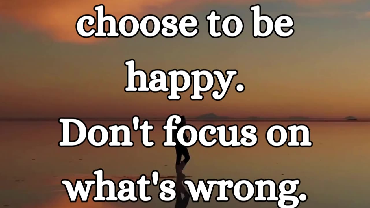 Choose Happiness: Finding Positivity in Life