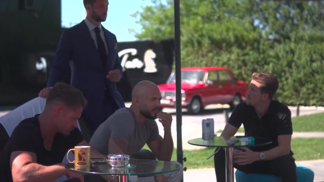 Behind the scenes of Andrew Tate , Tristan Tate and tucker Carlson interview