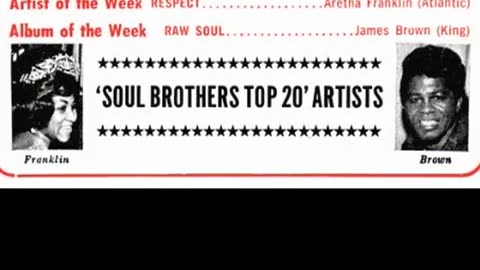 May 25, 1967 - Soul Brothers Top 20 Singles