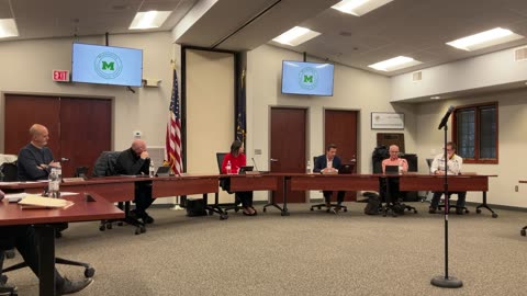 Middlebury Board Mtg. - 1/9/24 - Town Update | MAC Update | Board Oranization Appt. | NHS Graduation Rate