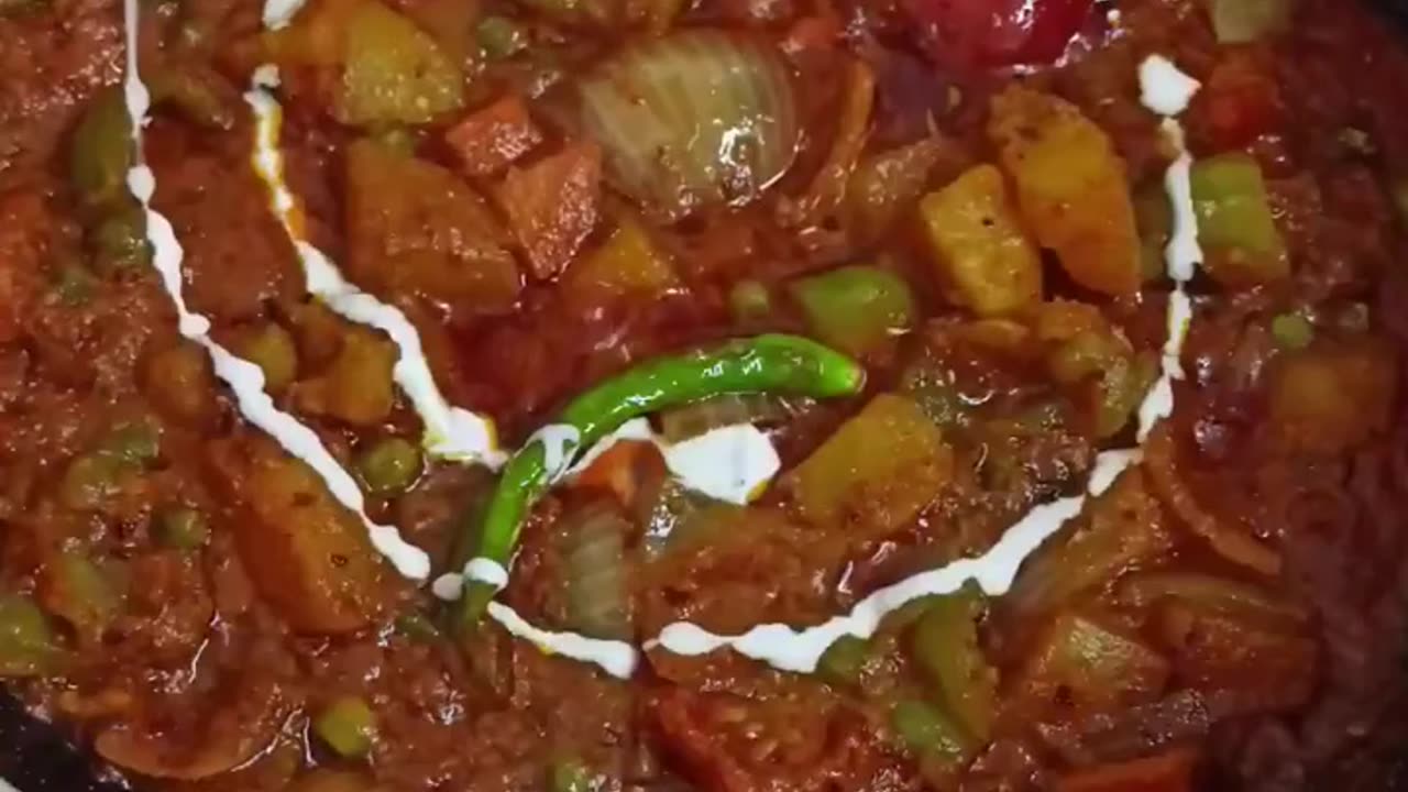 Restaurant style mix veg recipe