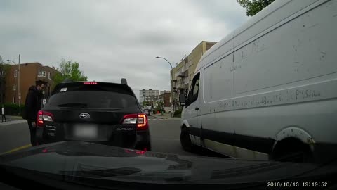 Distracted Driver Accidentally Rear Ends Another Car