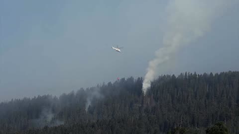 Villagers flee as wildfires burn in Switzerland