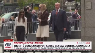 Donald Trump é condenado por abuso sexual contra jornalista