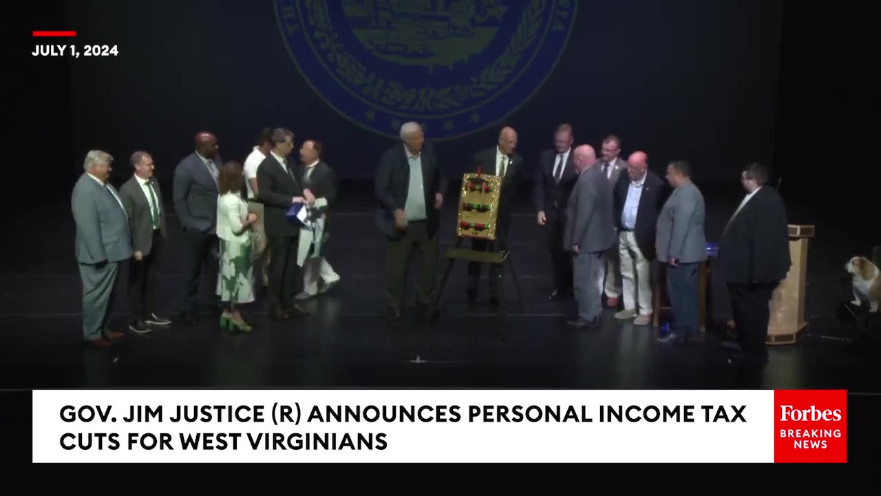 Gov. Jim Justice Announces Personal Income Tax Cuts For West Virginians