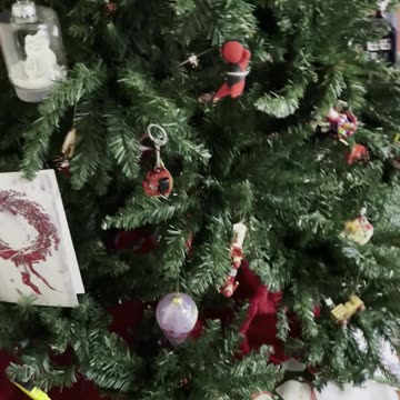 Clay is doing some Christmas present snooping