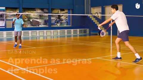 Aprenda as regras de simples | Badminton