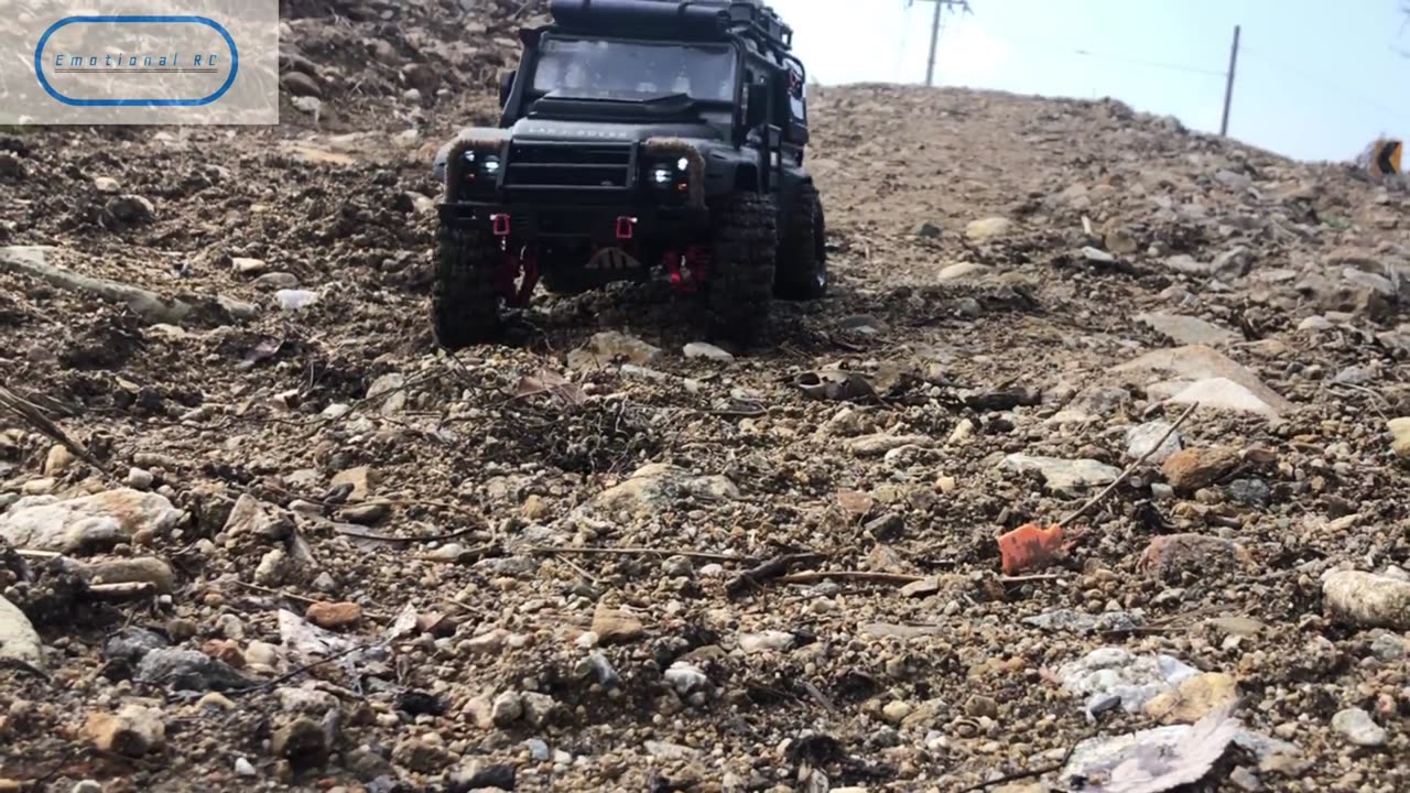 #32 Traxxas TRX4 Defender Valley trail Rc car