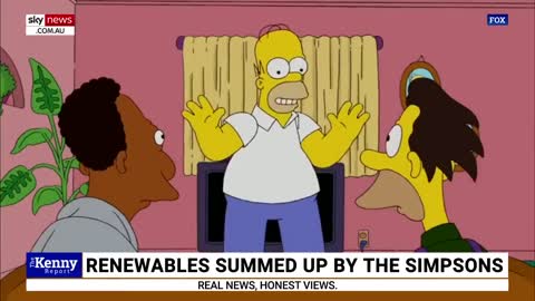 Simpsons clip 'brilliantly' sums up the 'renewable energy dilemma'