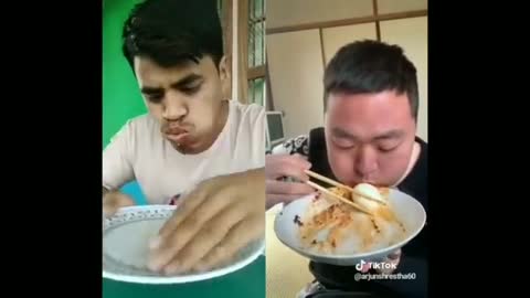 Funny Food Challange Who will win INDIA Vs CHINA