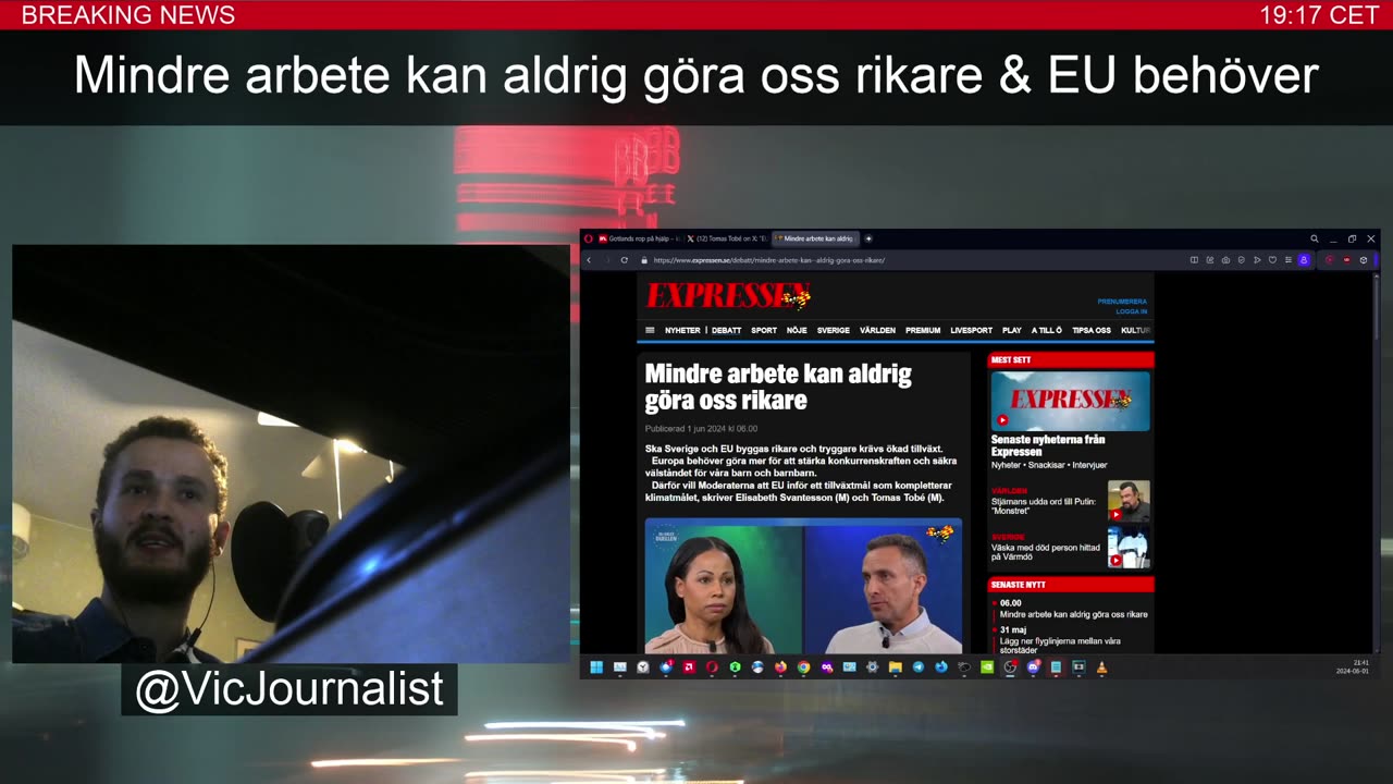 VIC SV #30 - Mindre arbete kan aldrig göra oss rikare? Behöver vi TILLVÄXT i ekonomin?