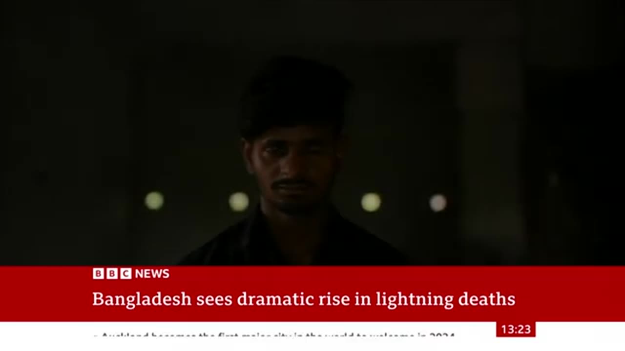 Bangladesh sees dramatic rise in lightning deaths linked to climate change - BBC News