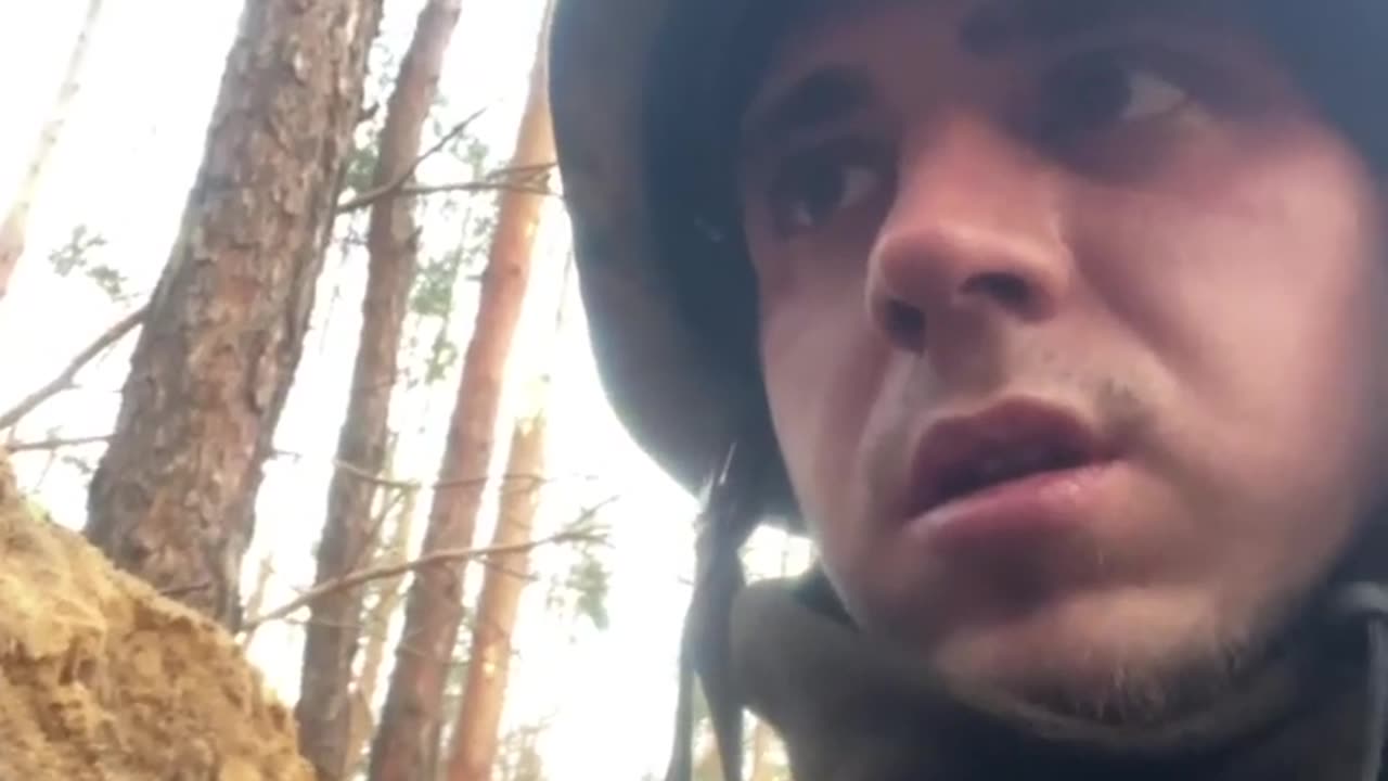 NATO Please STOP this nonsense war. Look at this scared to death soldier