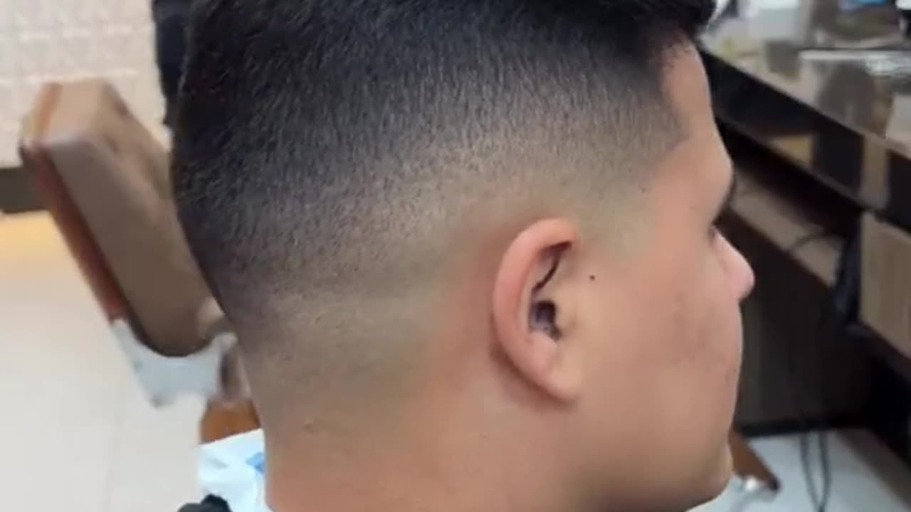 High fade haircut transformation video 2024