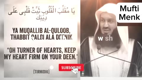 Say this dua 7 times and Allah will give you what you desire - Mufti Menk