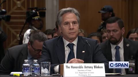 USA: Protesters disrupt Blinken during his testimony to the Senate Foreign Relations Committee!