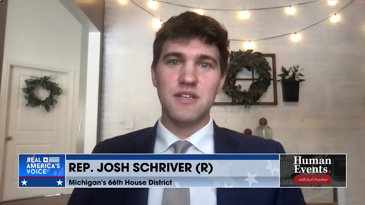 Rep. Josh Schriver’s on his motivation through Christ to govern