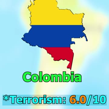 Country with most Terrorism