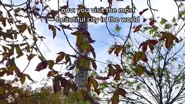 pov: you visit the most beautiful city in the world