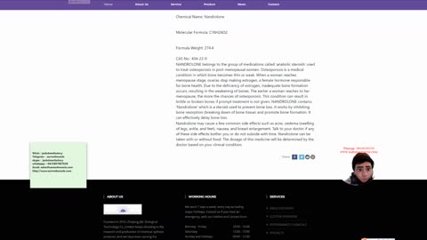 cas: 434-22-0 Nandrolone