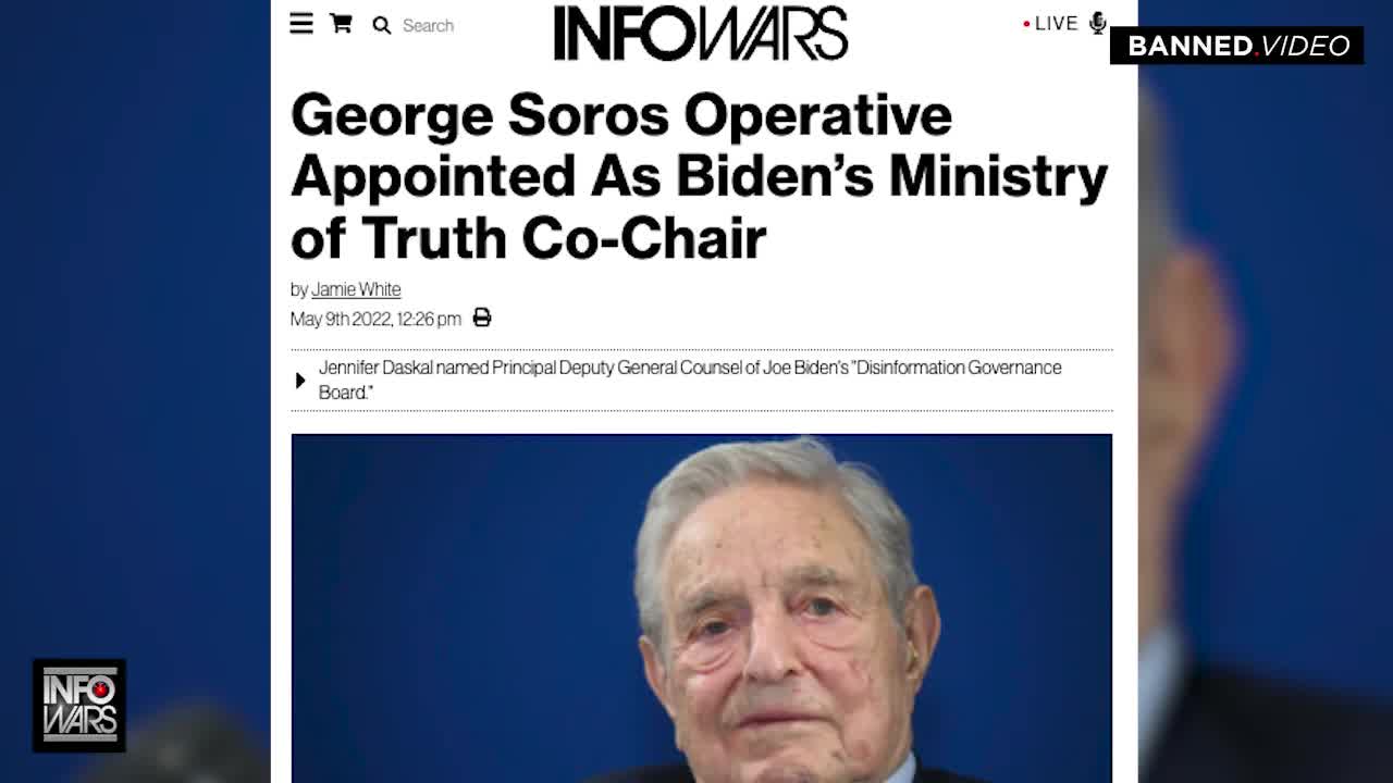 George Soros Operative Appointed As Biden’s Ministry of Truth Co-Chair