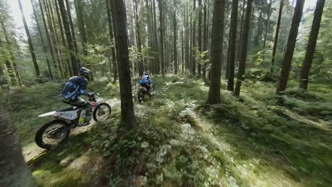 Moter Cycle Amazing Drone Shot
