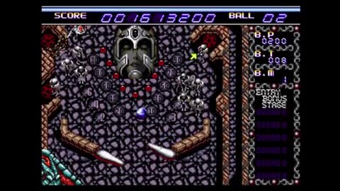 Retro Monday - Dragons Fury played on a real Sega Mega Drive