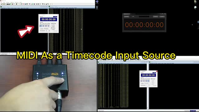 【DOREMiDi】MIDI to SMPTE LTC Timecode Converter(MTC-10)_Cut