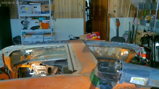 1977 Mustang II T-Top Channel Removal