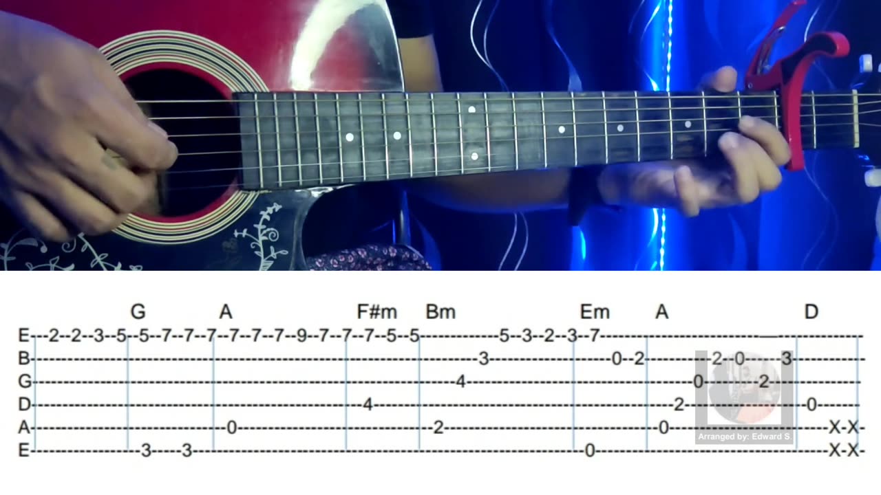 Rey Valera - Kahit Maputi Na Ang Buhok Ko - Guitar Fingerstyle with Tabs + Chords