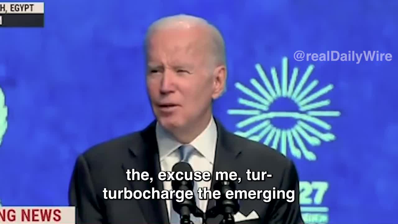 Teleprompter remains UNDEFEATED against Biden... This one's a disaster