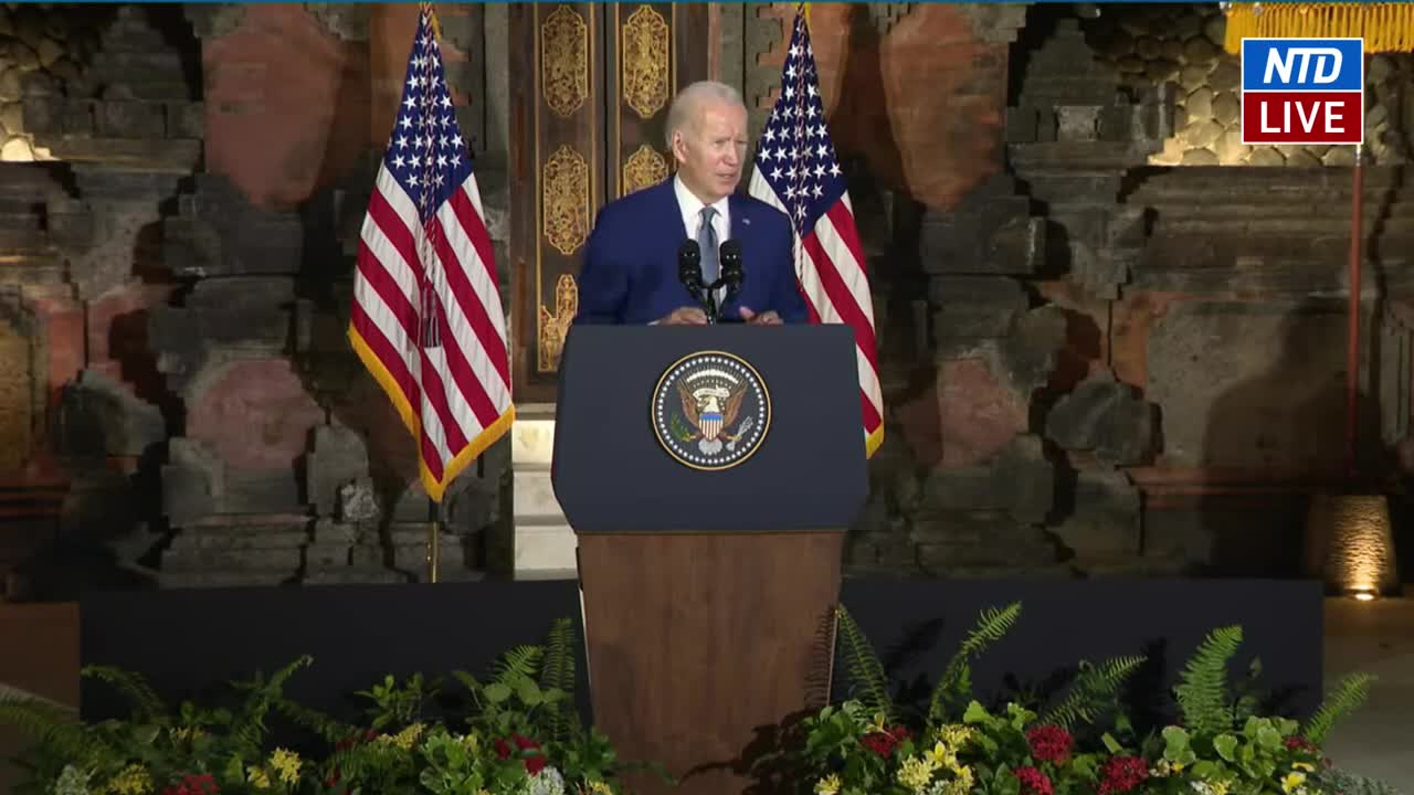 LIVE: Biden Holds a News Conference on the First Day of the G20