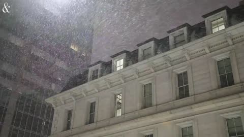 Watch as snow blankets the Triangle