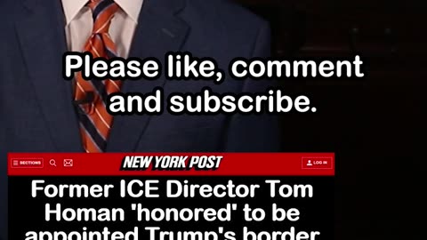 Trump's New Border Czar Tom Homan is Upset, 'We have to fix it'